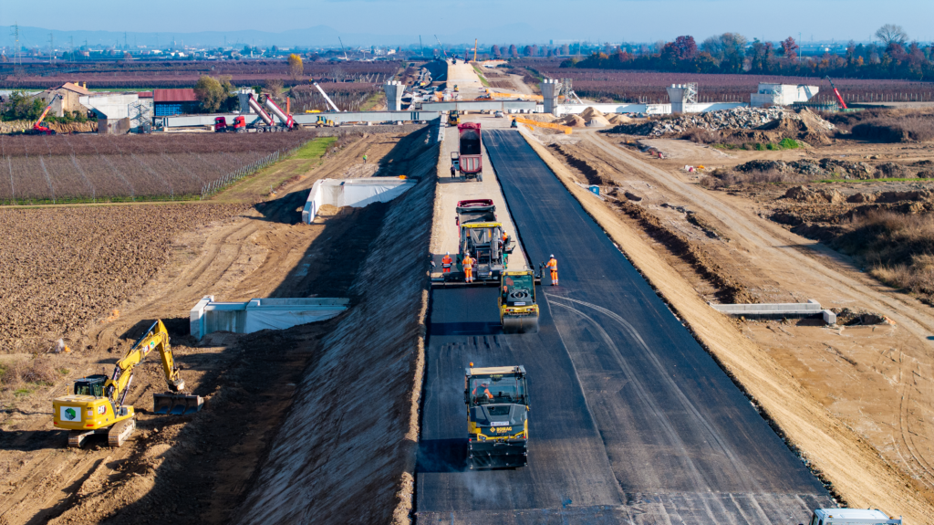 Gruppo Adige Bitumi per la nuova linea ferroviaria AV/AC tratta Verona – Padova